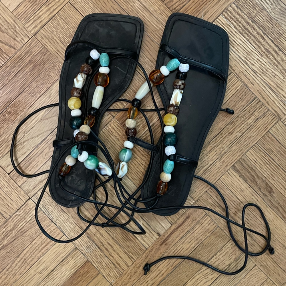 Beaded Sandals